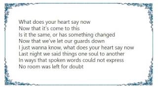 Ilse DeLange - What Does Your Heart Say Now Lyrics
