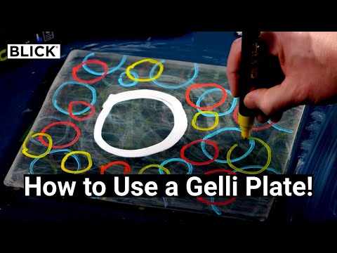 Learn How to use a Gelli Plate!