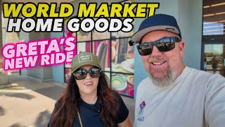 Summer Shopping at World Market & HomeGoods + A Special Surprise for Greta