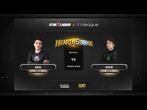 [EN] RDU vs SjoW | SL i-League Hearthstone StarSeries Season 3 (26.05.2017)