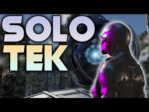 SOLO Upgrading My Tree Base To TEK! - ARK