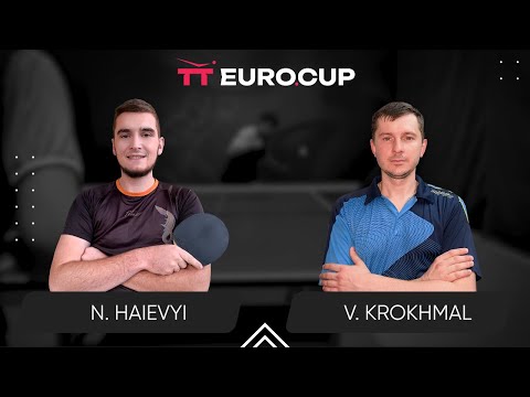12:50 Nazarii Haievyi - Vitalii Krokhmal 11.11.2023 TT Euro.Cup Ukraine Master. TABLE 4