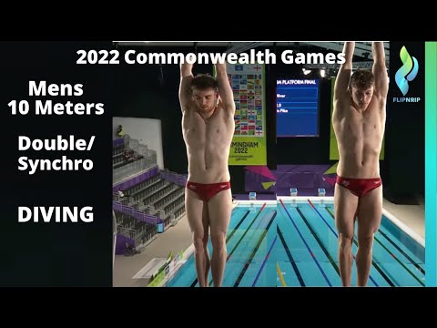2022 Mens 10 Meter Commonwealth Games  Double Diving - Synchro Diving