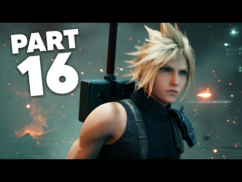 FINAL FANTASY 7 REMAKE PS4 Gameplay Walkthrough Part 16 - CHAPTER 12 SAVING SECTOR 7 (Full Game)