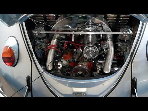 VW Käfer  mit  Weber Doppel Vergaser.  1. Start nach Abstimmung
