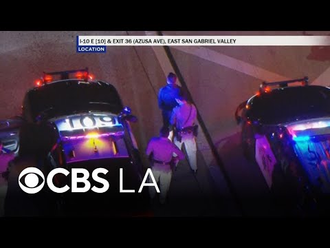Driver wanted for speeding arrested in San Gabriel Valley after high-speed police pursuit