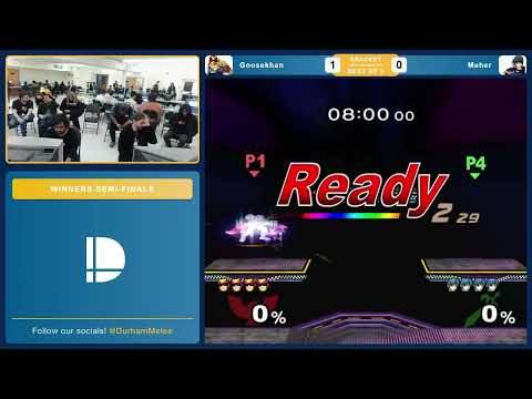 The Durham Dojo #9 Winners Semis - Goosekhan (Captain Falcon) vs Maher (Marth)
