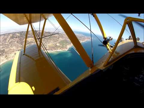 Boeing Stearman Aerobatics near Palos Verdes
