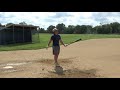 Matt Hitting BP