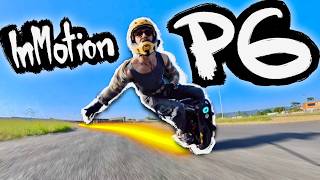InMotion P6 - Track Testing a 100+ km/h RACING WHEEL