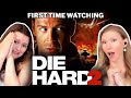 DIE HARD 2 Die Harder Movie Reaction First Time Watching Action Classic Sisters Movie React
