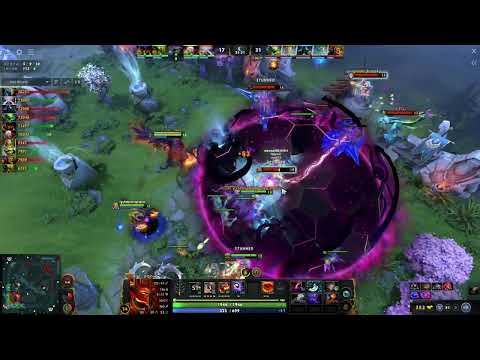 Yatoro give a carry to NAVI.shigetsu and goes Offlane Doom ft Larl Invoker vs TOP 4 MMR Quinn Viper