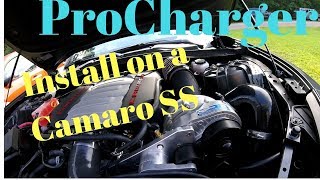 Procharger install on a 17 Camaro SS