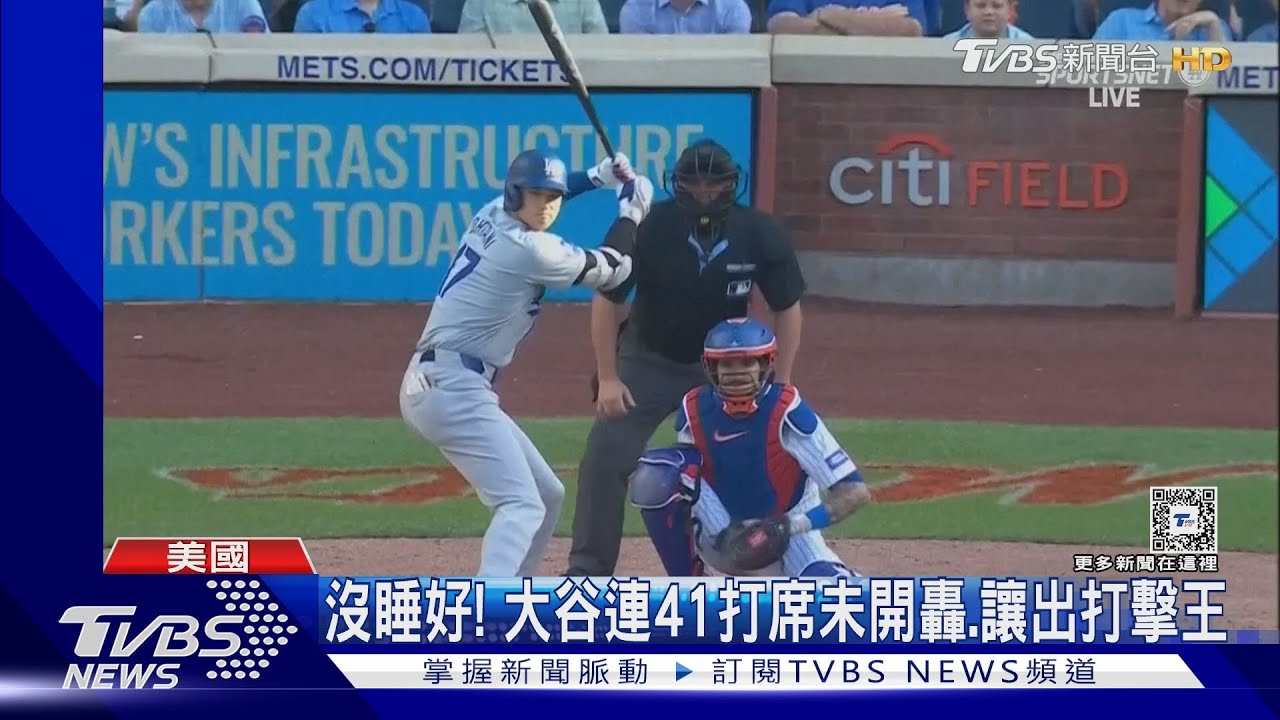 低潮!41打席未開轟、讓出打擊王 大谷翔平認「失眠影響」