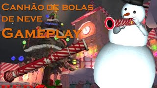 Snowball Cannon/Canhão de bolas de neve Gameplay- Red Crucible 2