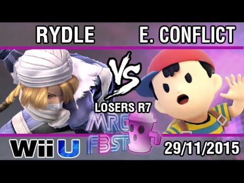 [Mr. C Fest 3] Rydle (Sheik) vs Eternal Conflict (Ness) SSB4 Losers R7 - Top 8