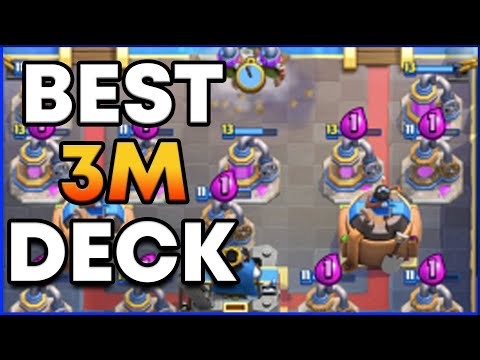 OVERWHELM YOUR OPPONENTS  IN CLASH ROYALE WITH THIS 3 MUSKETEER DECK!