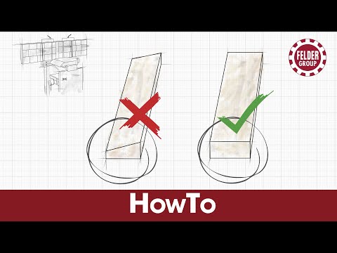 Setupfehler: "Keil" beim Dickenhobeln | Felder Group HowTo