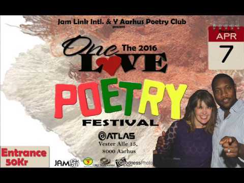 The 2016 One Love Poetry Festival Advert