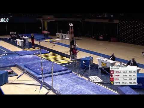 Lynnzee Brown PERFECT Bars BIG 12 Championships 2021 10.000