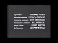 Law Order Tv Series End Credits TNT 2005