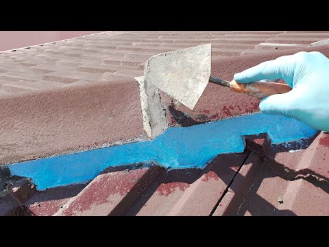 Roof Pointing With Flexible Mortar - DYI My Tips