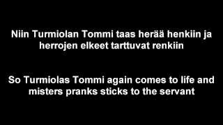 Eppu Normaali - Murheellisten laulujen maa | Finnish & English Lyrics