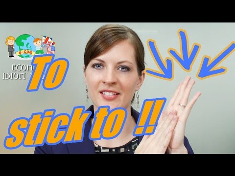 【Ecom Englisch】  Englisch lernen leicht gemacht  03/100: Stick to