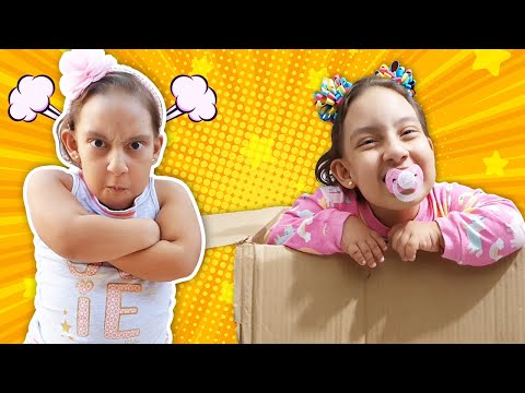 Maria Clara in an funny story of a new adopted baby sister - MC Divertida
