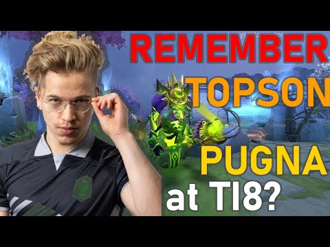 Topson Mid Pugna Gameplay