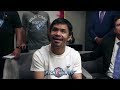 MANNY PACQUIAO "ERROL SPENCE HAS THE ADVANTAGE OVER PORTER"