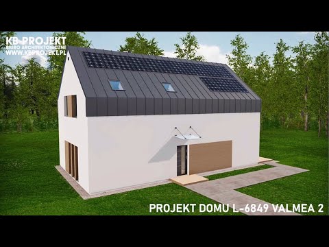 Projekt domu Valmea 2 L-6849 | KB Projekt