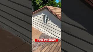 If your roof looks like this, then you have inadequate ￼attic ventilation!