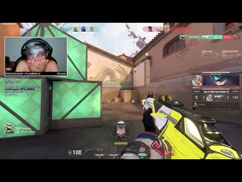 XAROLA ENTROU EM CHOQUE KKKKKKKK - CORTANDO VALORANT