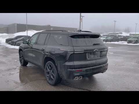 2026 Chevrolet Traverse AWD 4dr RS in Black for sale at Royal Chevrolet in Orangeville, ON