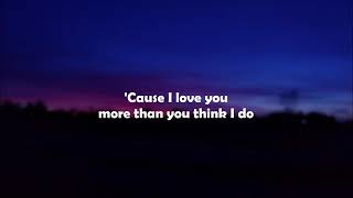I Love You // Alex &amp; Sierra Lyric Video