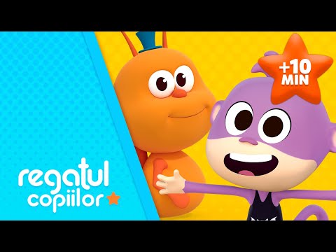 Hai să cântăm cu Maimutelul Tico - Melcușorul Co-Co - Dansul Crocodilului| Regatul Copiilor