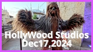 HollyWood Studios Dec 17 2024/This was our day but you can see too!