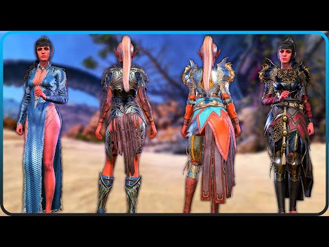 All 154 Female Armor Showcase Baldur's Gate 3