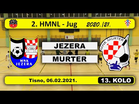 2. HMNL Jug, 13. KOLO: JEZERA - MURTER  4:2, 06.02.2021.