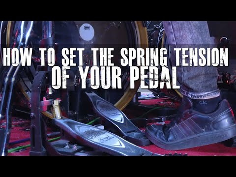 How To Set The Spring Tension Of Your Pedal - James Payne