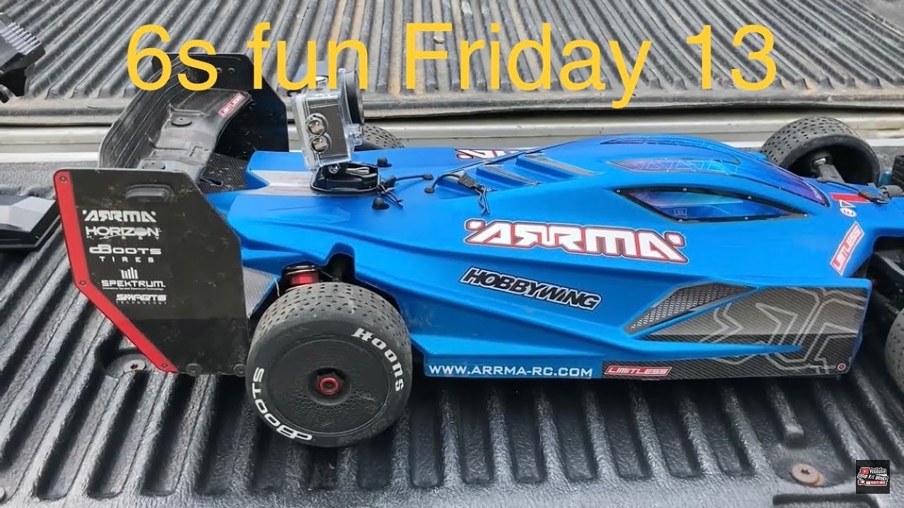 Arrma Limitless Friday 13 Speed Run!