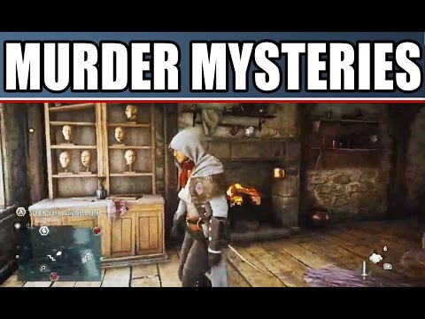 Assassin's Creed Unity NEW Gameplay: MURDER MYSTERIES Walkthrough Part 2 PS4 Xbox One PC