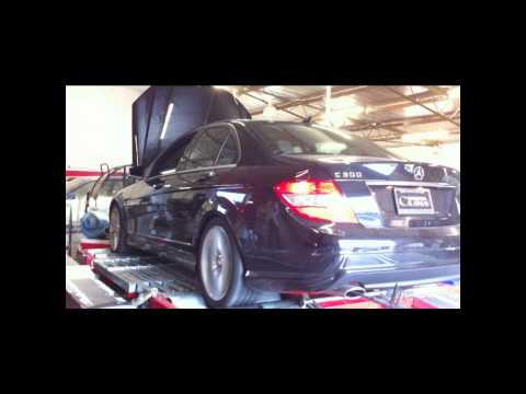 Mercedes Benz C300: ECU Tune Dyno Results