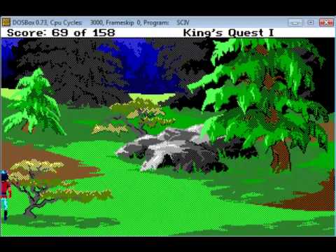 Let's Play King's Quest 1 (Full Playthrough)