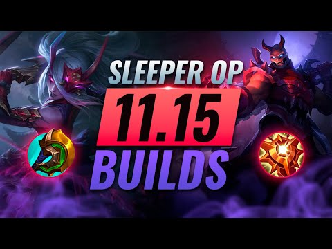 5 NEW Sleeper OP Picks & Builds Almost NOBODY USES in Patch 11.15 - League of Legends Season 11