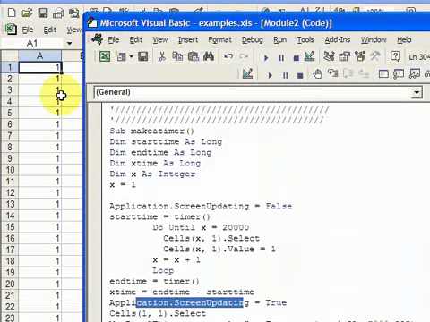 VBA Lesson 12   TIME  amp; SPEED UP YOUR MACROS | Microsoft Excel Tutorials