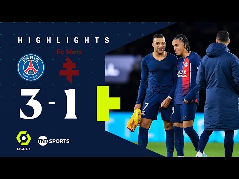 Mbappé Nets Brace As Brother Ethan Makes PSG Debut! 🔥 | PSG 3-1 Metz | Ligue 1 Match Highlights