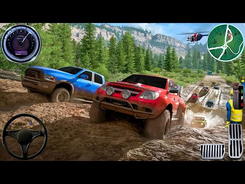 4x4 Offroad Jeep Driving Simulator 3D - Drive SUV 4x4 jeep Offroad Game - Android GamePlay