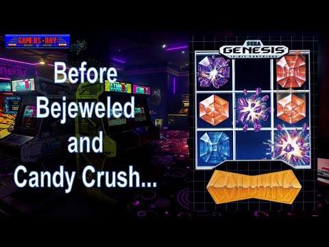 Columns  - A Challenging Retro Puzzle Game (Sega Genesis, 1990)